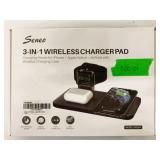 New Senso 3 in 1 Wireless Charge Pad