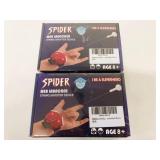2 New Spider Web Launchers String Shooters