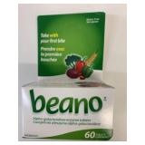 60 Beano Alpha-Galactosidase Enzyme Tablets