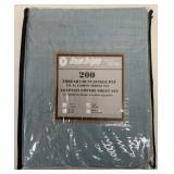 New Full/Double 200 Thread Count Sheet Set Blue