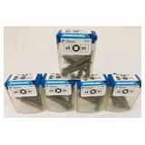 5x 5/Pack Silverline Robertson R1 Driver Bits