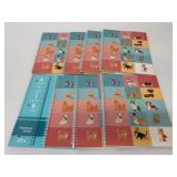 8 Hilroy 80 Page College Ruled Notebooks