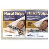 2x 100 Nasal Strips Open Air Ways Sensitive Skin