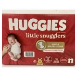 76 Huggies Newborn Diapers Little Snugglers