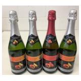 4x 750ml Organic Sparkling Juice Non-Alcoholic