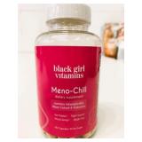 90 Black Girl Vitamins Meno-Chill Supplement