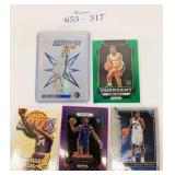 5 Basketball Cards