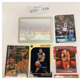 5 Basketball Cards