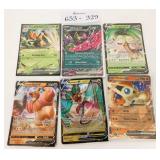 6x Pokemon Cards