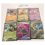 6x Pokemon Japanese Cards