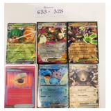 6x Pokemon Cards