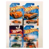 4 New Hot Wheel Cars on Cards