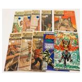 8 VTG 15 Cent Classics Comics & 2 Armor