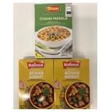 3 Assorted Curry Flavor Spices