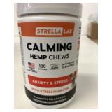 180 Calming Hemp Anxiety & Stress Chews