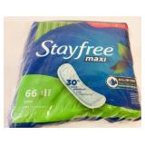 66 Super Stayfree Maxi Pads