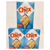 3x 340g General Mills Chex Rice Cereals