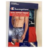 New 3 Pack Champion Size S Boxer Briefs