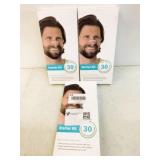 3x 30/Pk Sleep & Snore Nasal Dilators Black