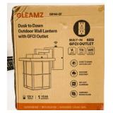 New Dusk To Dawn Outdoor Light Fixture Gold Trim