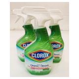3x 946ml Clorox Clean-Up Cleaner + Bleach