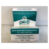 24 Pk Yeast Infection Boric Acid Suppositories
