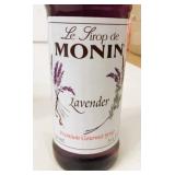 750ml Le Sirop de Monin Lavender Premium Syrup