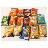 15 Assorted International Flavors of Chips