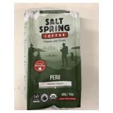 400g Salt Spring Peru Coffee Beans