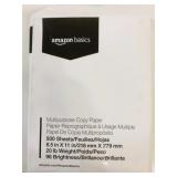 New Ream of 500 Sheets 8.5" x 11" Copy Paper