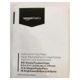 New Ream of 500 Sheets 8.5" x 11" Copy Paper