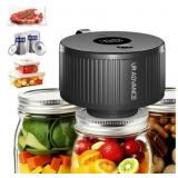 New 3 in 1 Electric Mason Jar Vacuum Sealer Kit