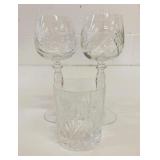Crystal Wine Glasses & Low Ball Glass