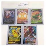 5 Pokemon Full Art Fusion Strike Card Lot