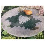 14" Flower Blossom Platter