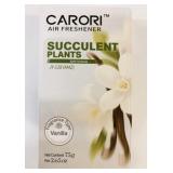 New Carori Succulent Plant Air Freshener Vanilla
