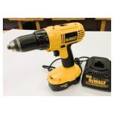 Dewalt 18V Cordless Drill, Battery & Charger