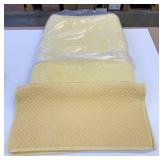 Yellow Quilt & Throw Pillow Cover