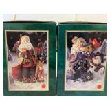 2 Christmas Figurines
