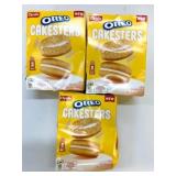3x 285g Oreo Cakesters Golden Soft Snack Cakes