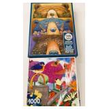 Cobble Hill 500 & Concord 1000 Pc Puzzles Used