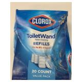 20 Count Clorox Toiletwand Cleaning Refills