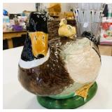 VTG Secla Portugal Ceramic Duck Soup Tureen