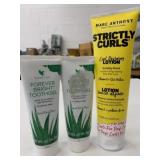 Curl Lotion & Forever Bright Toothgel