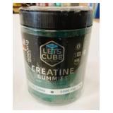 120 Lets Cube Creatine Gummies 6000mg Blueberry