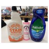Stain Remover, Palmolive & Shoe Cleaner