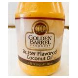 1 Qt Golden Barrel Butter Flavored Coconut Oil