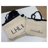 12 New Lighthouse Labs Cotton Tote Bags 16x17"