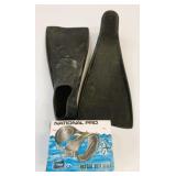Size 11-13 Swim Flipper & Diving Mask