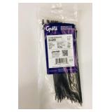 100 Grote Black 8" Cable Ties